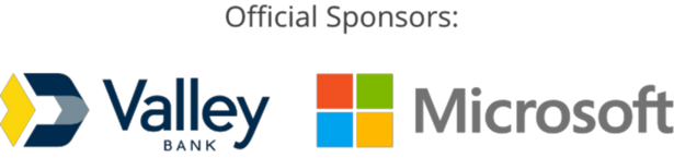 Official Sponsors: Valley Bank & Microsoft